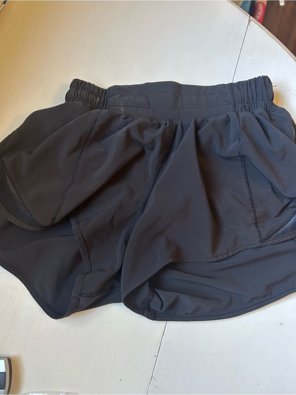 lululemon athletica Black Hotty Hot Shorts 2.5 Athletic Shorts